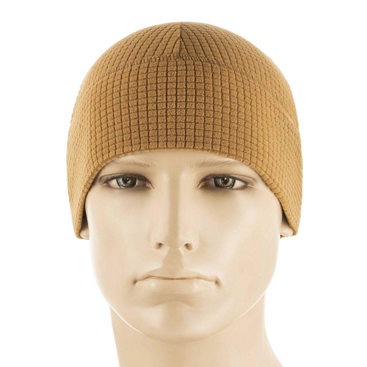 M-Tac Rip-Stop Fleece Hjelmliner, beige, kevyt ja lämmin kylmiin olosuhteisiin, käytettäväksi kypärän alla tai itsenäisesti, suojaa tuulelta ja kylmältä