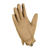 M-Tac Handsker Scout Tactical Mk.2, beige hanska synteettisellä nahkavahvikkeella, jatkuvalla venyspanelilla ja kevyellä muotoilulla.