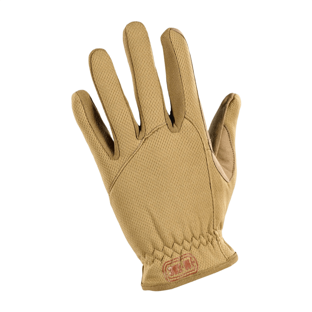 M-Tac Handsker Scout Tactical Mk.2, beige, synteettinen nahka kämmenessä ja mukava joustava resori joustavuuteen.