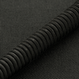 M-Tac Safety Cord Medium for Carbine musta spiraalimuotoilu aseiden ja varusteiden kiinnitykseen, D-ring ja MOLLE-kiinnitys.