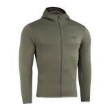 M-Tac Shadow Polartec Fleece -huppari matalaprofiilisella hupulla Power Stretch Pro -materiaalista, täydellinen kylmiin päiviin.