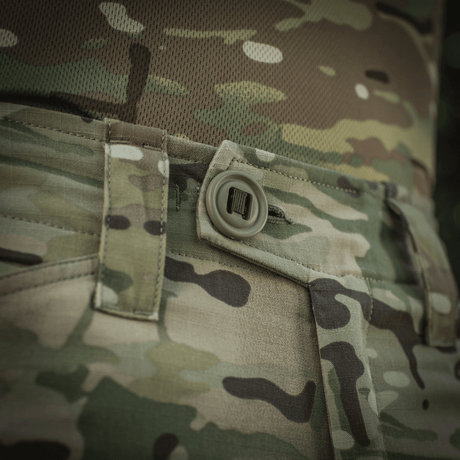 M-Tac Shorts STURM Gen.II Nyco Extreme camo-kuvio, sopii taktisiin ja ulkoilma-aktiviteetteihin, kestävä vyötärön istuvuus.