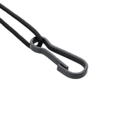 M-Tac Safety Cord D-ringillä turvalliseen kiinnitykseen, esim. pistooli, veitsi ja taskulamppu. Valmistettu paracordista ja PVC:stä, vetolujuus 50 kg