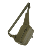 M-Tac Sling -pistoolilaukku Elite Hex Velcro kestävästä Cordura 1000D:stä, säädettävä olkahihna ja fastex-lukko.