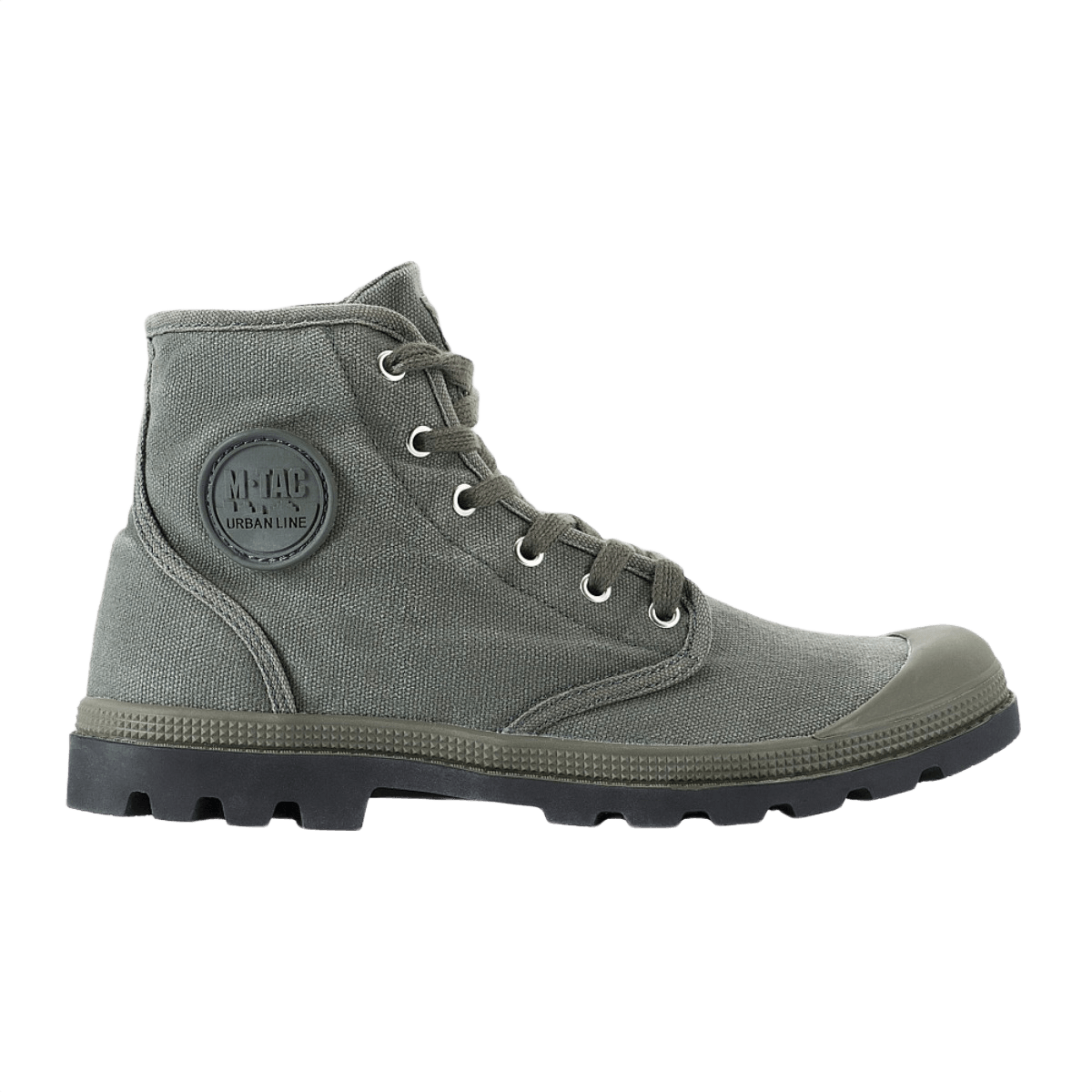 M-Tac Sneakers klassisella mallilla ja kuudella metallisella nauharenkaalla, täydelliset ulkoiluun ja urheiluun.
