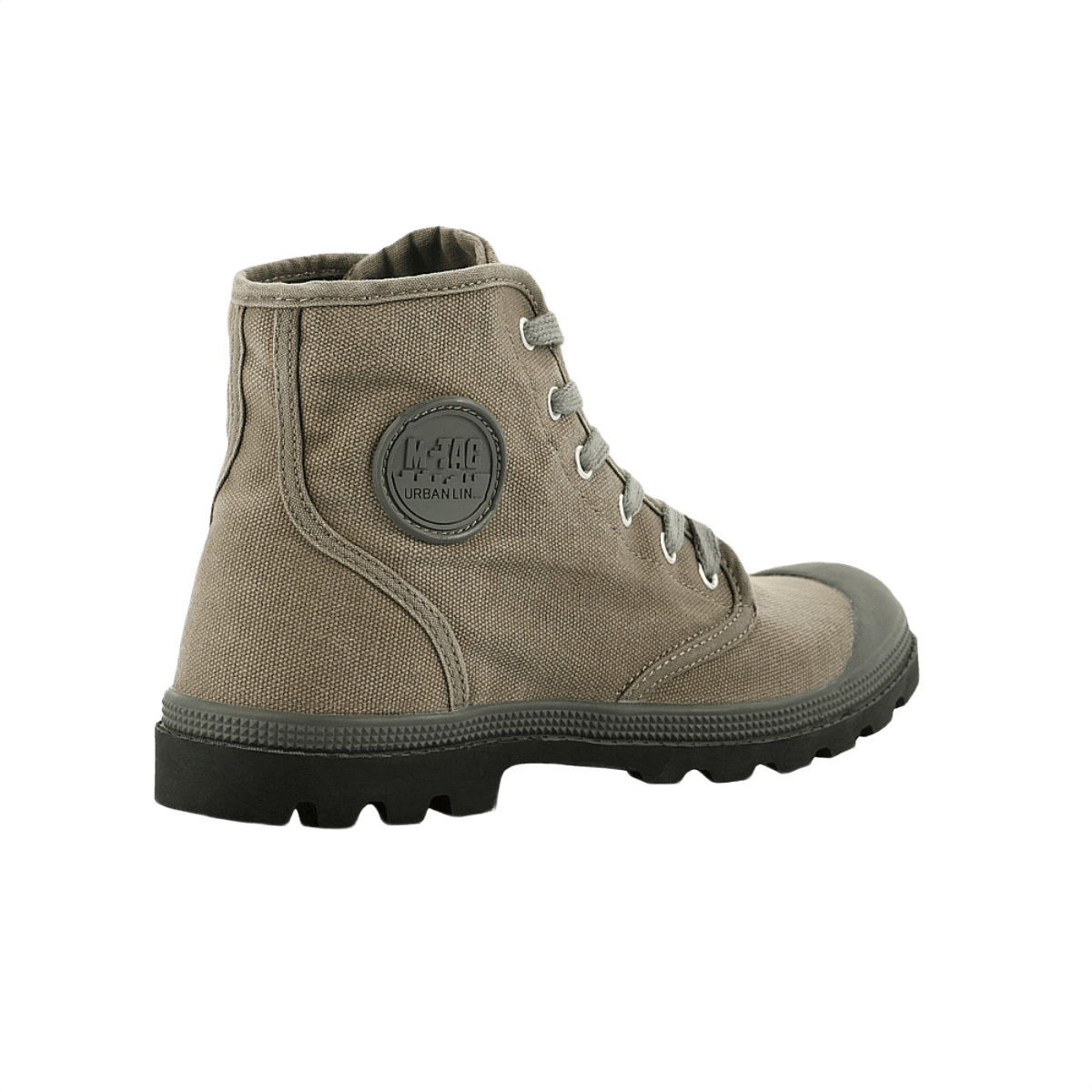 M-Tac Sneakers klassisella designilla, 6 metallista nauharenkasta, vulkanisoitu kumipohja ja polyesterin nauhat.