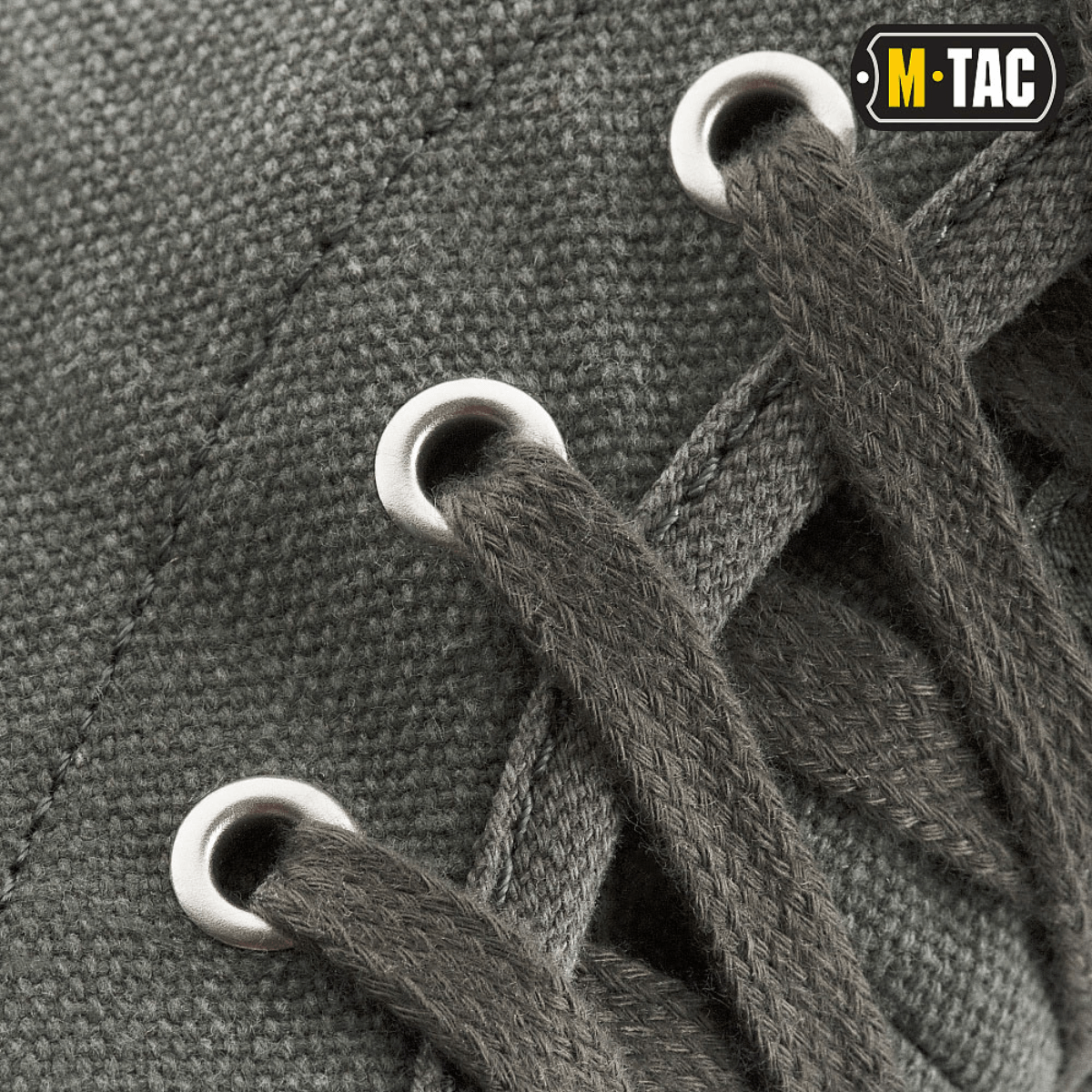 M-Tac Sneakers metallisilla nauharenkailla ja leveillä polyesterin nauhoilla.