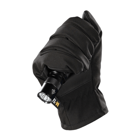 M-Tac Handsker Soft Shell Thinsulate, kestävät ulkoiluhanskat, nahkavahvistus parempaan otteeseen ja kosketusnäyttötoiminto.