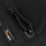 M-Tac Sphaera Hex Hardsling Bag Large Elite Cordura-yksityiskohdilla, lähikuva vetoketjusta.