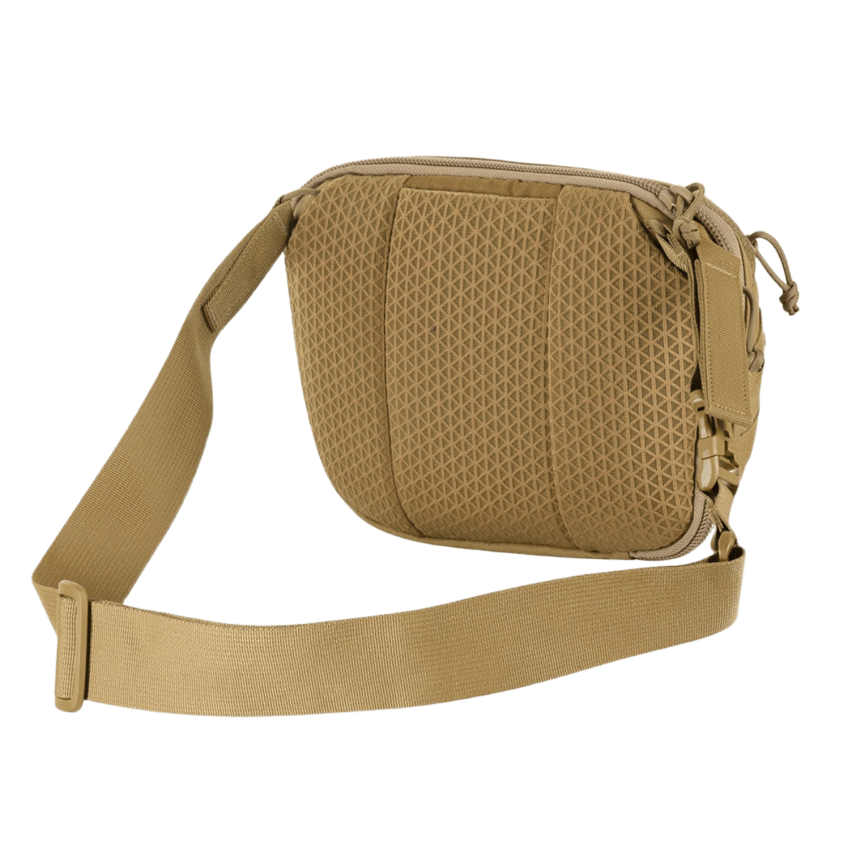 M-Tac Sphaera Hex Hardsling Bag Large Elite ruskea, säädettävä hihna.