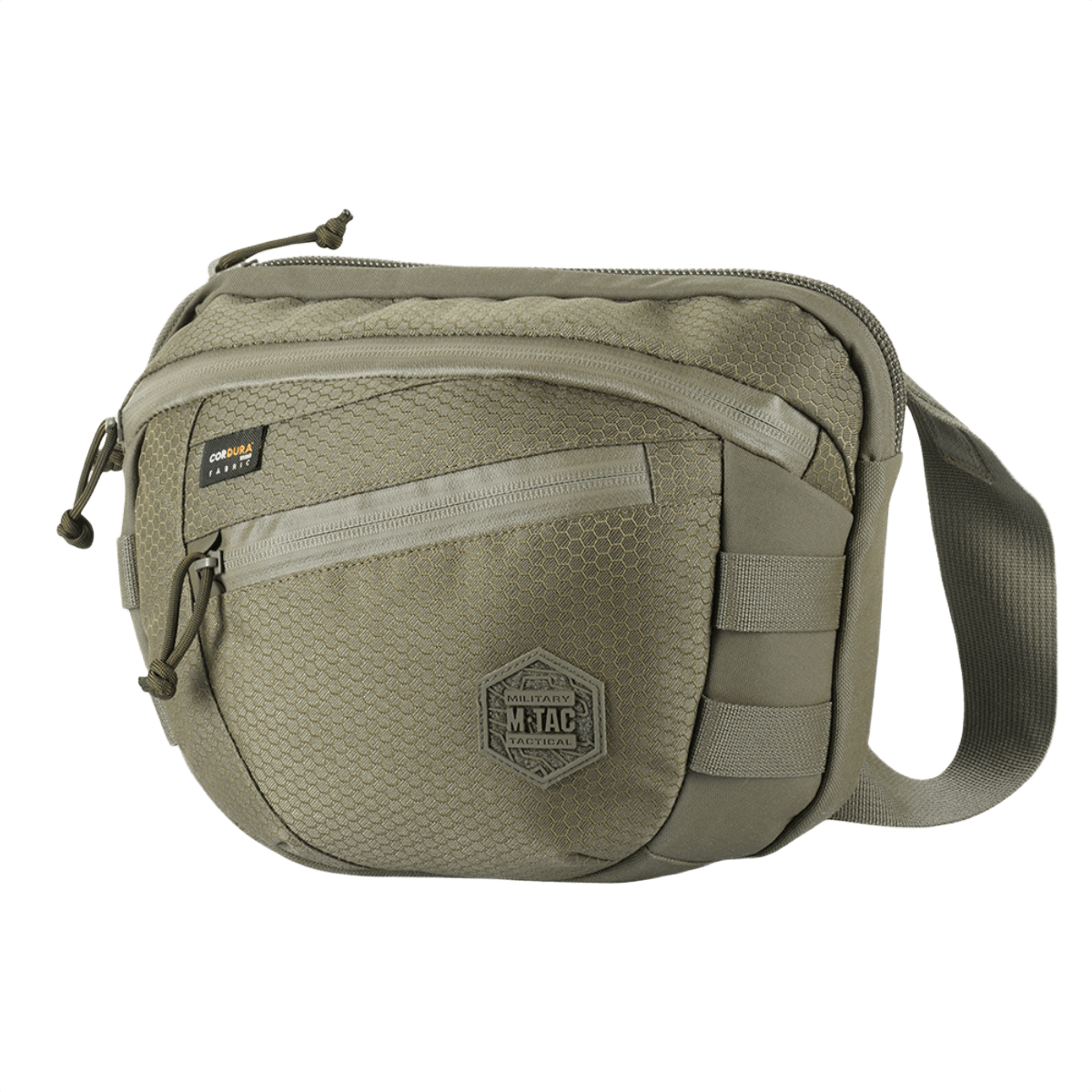 M-Tac Sphaera Hex Hardsling Bag Large Elite hiekansävyinen, käytännöllinen arkilaukku.