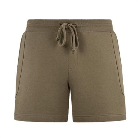 M-Tac Shorts Sport Fit Cotton ruskeana, elastinen vyötärö ja sivutaskut, 100% puuvillaa, sopii urheiluun ja arkeen.