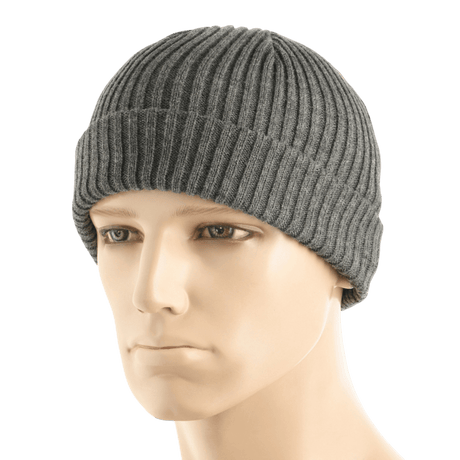 M-Tac Watch Cap 100% Akryl neulepipo kylmään säähän kaksinkertaisella käänteellä, kevyt jousto ja kestävä matala malli.