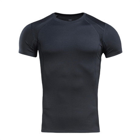 M-Tac T-Shirt Sweat-Wicking Athletic Gen.II mustana polyesteristä, sopii harjoitteluun ja arkeen kosteutta siirtävällä teknologialla.