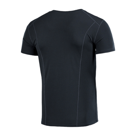 M-Tac Sweat-Wicking T-Shirt Athletic musta lyhythihainen, anatominen istuvuus ja kosteutta siirtävä materiaali.
