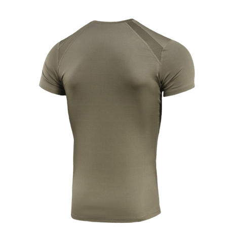 M-Tac T-Shirt Sweat-Wicking Athletic Gen.II vihreissä sävyissä, sopii harjoitteluun ja aktiiviseen vapaa-aikaan, valmistettu kosteutta siirtävästä polyesteristä.