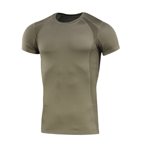 M-Tac T-Shirt Sweat-Wicking Athletic Gen.II, ihanteellinen harjoitteluun ja aktiiviseen vapaa-aikaan, valmistettu 100% polyesteristä lämpösäätöä varten.