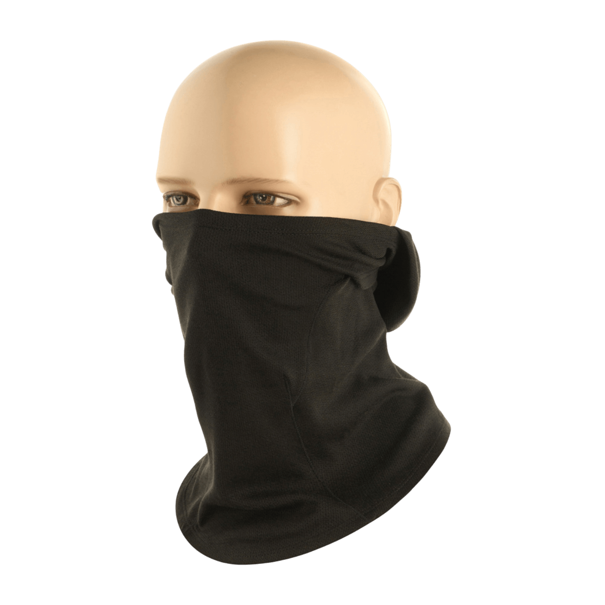 M-Tac Sweater-Ninja-Balaclava Premium, musta mallipään päällä, valmistettu Polartec® Power Dry -materiaalista, sopii suojaan ja mukavuuteen