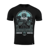 M-Tac T-Shirt Odin Mystery Odin- ja korppukuvio, teksti 'Valhalla Calling', pohjoismaisesta mytologiasta inspiroitu design.