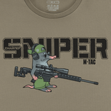 M-Tac T-Shirt Talpa en print, jossa sokea myyrä-sniper humoristisella designilla sotilasintoilijoille.