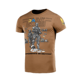 M-Tac T-shirt UA Side Light Olive 93% puuvillaa ja 7% elastaania, uniikki design, mukavuus ja kestävyys, MagnaColours®-printti