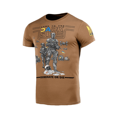 M-Tac T-shirt UA Side Light Olive 93% puuvillaa ja 7% elastaania, uniikki design, mukavuus ja kestävyys, MagnaColours®-printti