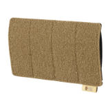 M-Tac Tactical Morale Patches Display Board muovipohjalla MOLLE-järjestelmiin, sopii tarrojen järjestämiseen, mitat 160 x 85 mm.