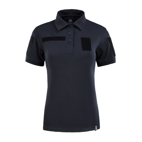 M-Tac Tactical Polo-Shirt 65/35 Lady, naisten puuvilla-polyester sekoitus, Velcro-yksityiskohdat, sopii työhön ja aktiiviseen käyttöön.