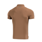 M-Tac Tactical Polo Shirt 65/35 takaa, Velcro-paneelit hihoissa merkeille. Sopii poliisi- ja turvallisuushenkilöstölle