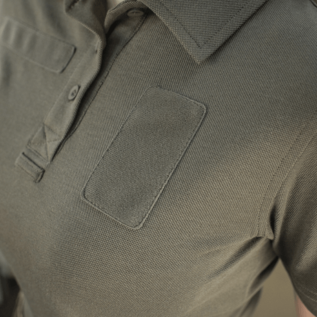 M-Tac Tactical Polo-Shirt 65/35 Lady kestävä puuvilla-polyester, naisellinen istuvuus, Velcro merkeille, lenkki nimilapulle.