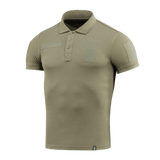M-Tac Tactical Polo Shirt 65/35 poliisipukuun, puuvilla/polyesteri 65/35 Velcro-paneeleilla, suunniteltu mukavuuteen ja kestävyyteen