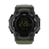 M-Tac Tactical Ur 2037 LED-taustavalolla, kompassilla ja iskunkestävässä ABS-muovissa, sopii taktiseen ja ulkoilukäyttöön, vesitiivis 5ATM.
