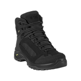 M-Tac Taktiske Demi-Season Støvler Pro Line Vibram-pohjalla, suunniteltu mukavuutta ja kestävyyttä varten taktisiin tehtäviin ja vaellukseen.
