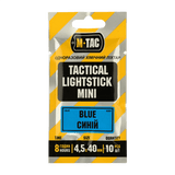 M-Tac Light Sticks 4,5x40 mm (10 kpl) - siniset valotikut pakkauksessa 10, sopivat valaistukseen ja signaalointiin, jopa 8 tunnin valo.