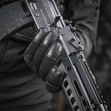 M-Tac Handsker Police Gen.2 pitää asetta turvallisuutta ja hallintaa varten, nahkaa, liukumaton sisäpinta ja säädettävä Velcro.