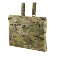 M-Tac Bundeswehr-makuualustan laukku maastokuvioidusta kestävästä materiaalista, tarrakiinnitys, galleria-asento 1.