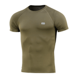 M-Tac T-paita Ultra Light Polartec Power Dry® -materiaalista heijastavalla logolla, hikiä siirtävä ja nopeasti kuivuva.