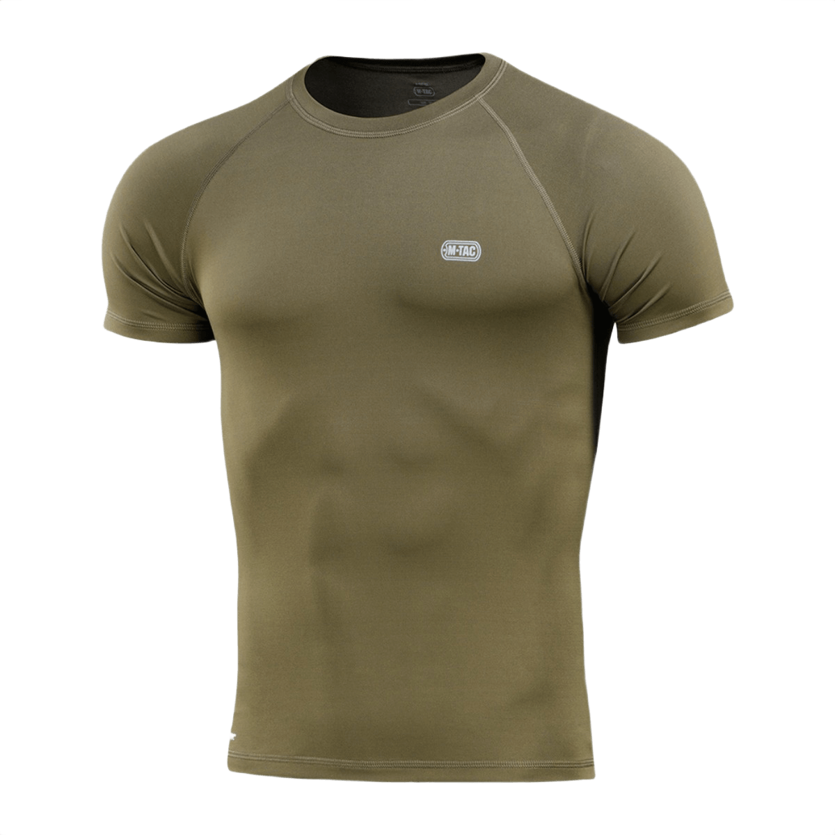 M-Tac T-paita Ultra Light Polartec Power Dry® -materiaalista heijastavalla logolla, hikiä siirtävä ja nopeasti kuivuva.