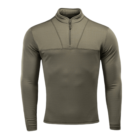 M-Tac Thermal Fleece -paita Delta Level 2 YKK-vetoketjulla, suunniteltu kylmiin olosuhteisiin, valmistettu 100% polyesteristä lämmöksi ja mukavuudeksi