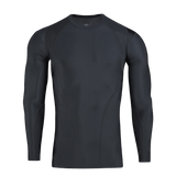 Musta M-Tac Thermal Rashguard -T-paita, terminen baselayer anatomisella istuvuudella, sopiva talveen ja vähäkauden käyttöön.
