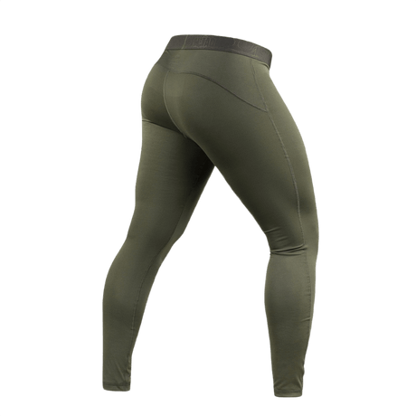 M-Tac Level I Polartec Thermal -housut oliivinvihreänä, lämpimät baselayerit Power Dry®-materiaalista, täydelliset talviaktiviteetteihin.