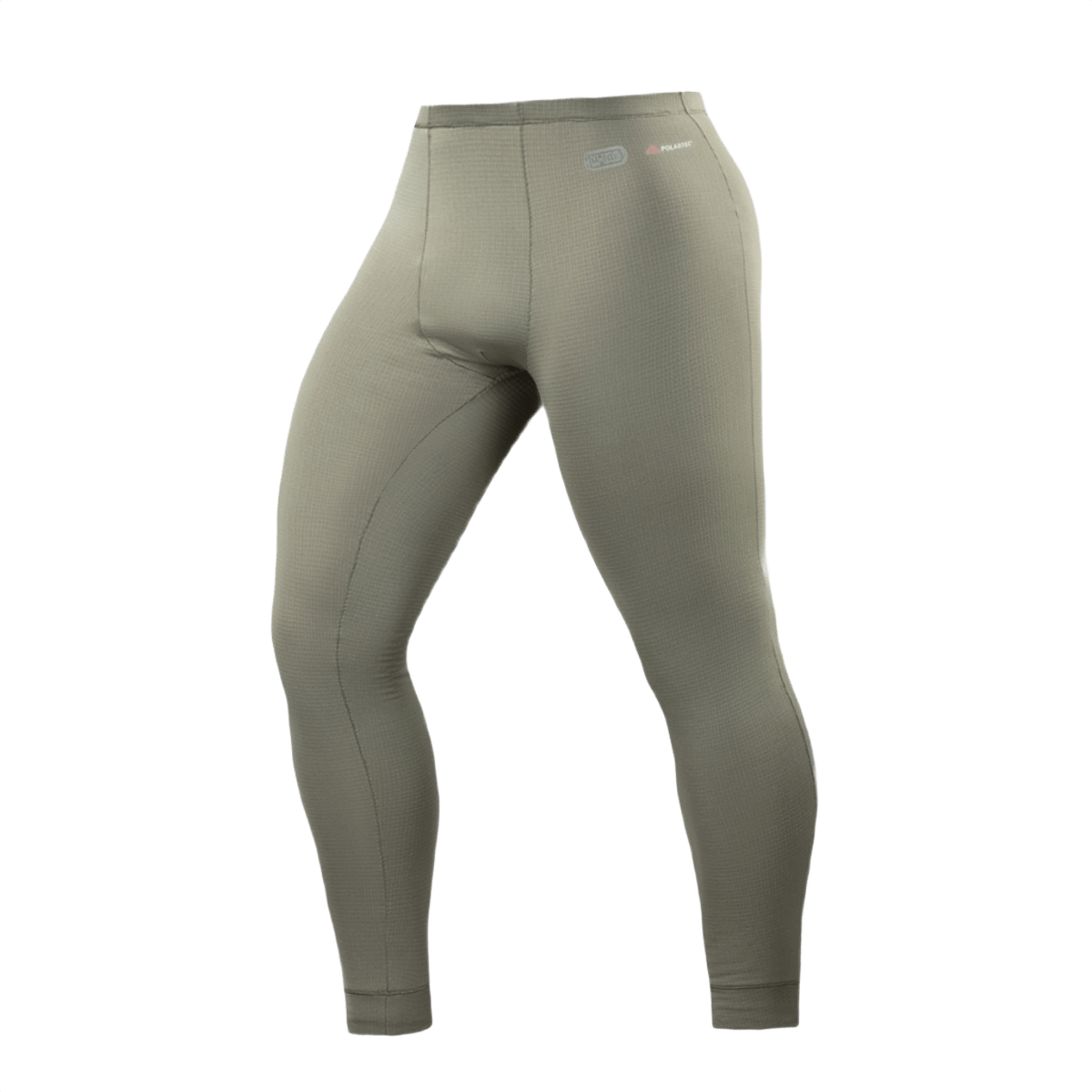 M-Tac Thermo -housut Polartec Winter Baselayer Vent oliivinvihreänä talviurheiluun ja ulkoiluun.