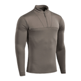 M-Tac Thermal Fleece -paita Delta Level 2 ruskeana, ihanteellinen kylmiin olosuhteisiin kosteutta siirtävästä polyesteristä ja YKK-vetoketjulla