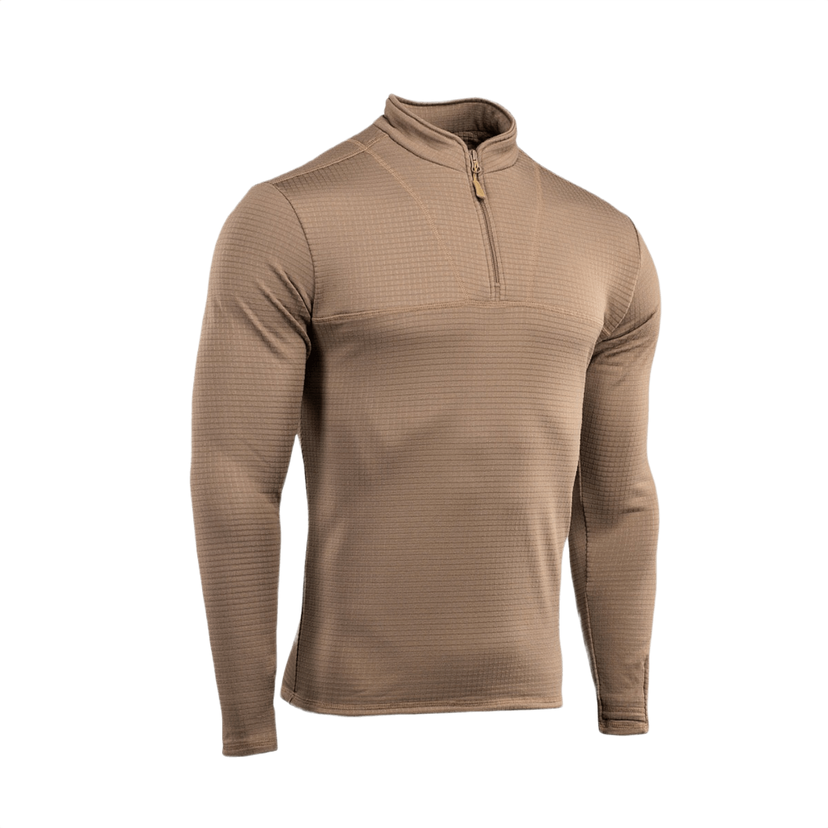 M-Tac Thermal Fleece Trøje Delta Level 2 beige, suunniteltu karuihin oloihin, ECWCS-käyttöön, valmistettu 100% polyesteristä, YKK-vetoketju.