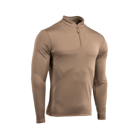 M-Tac Thermal Fleece Trøje Delta Level 2 beige, suunniteltu karuihin oloihin, ECWCS-käyttöön, valmistettu 100% polyesteristä, YKK-vetoketju.