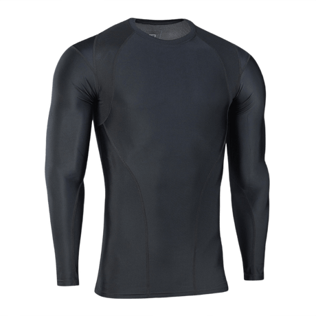 M-Tac Thermal Rashguard -T-paita kestävästä, lämmönsäilyttävästä materiaalista, ihanteellinen baselayeriksi talveen ja vähäkauden käyttöön.