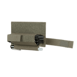 M‑Tac Tourniquet Pouch Elastic Gen.5 Cordura 500D:ssä, näyttää elastiset nauhat velcrolla ja pikapääsyn molemmilta puolilta.