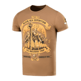 M-Tac T-shirt Black Sea Expedition 93% puuvillaa, printti, sopii aktiiviseen elämäntapaan ja arkeen, kestävä ja mukava
