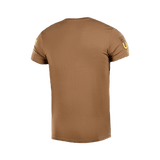 M-Tac T-shirt UA Side Light Olive takaa nähtynä, kestävä ja mukava, 93% puuvillaa, 7% elastaania, premium MagnaColours®-printti