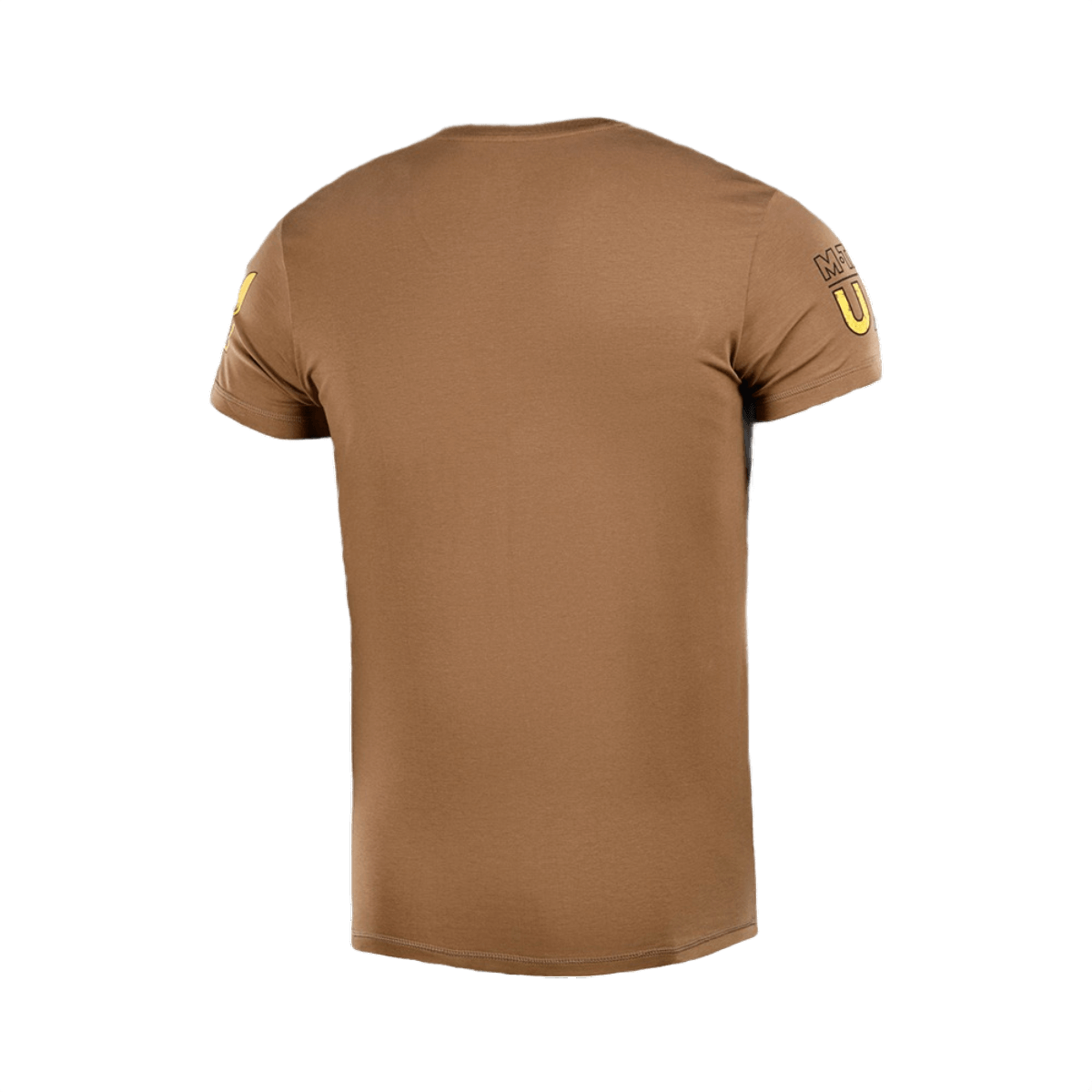 M-Tac T-shirt UA Side Light Olive takaa nähtynä, kestävä ja mukava, 93% puuvillaa, 7% elastaania, premium MagnaColours®-printti